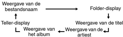 PIONEER X-HM10-S - Procedure voor het afspelen van een MP3/WMA-disc met stand Map ingeschakeld - 3