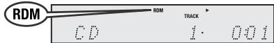 PIONEER X-HM10-S - Beenden der Zufallswiedergabe: - 1