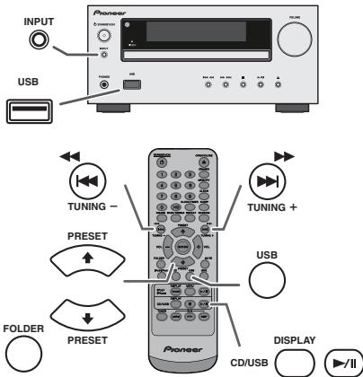 PIONEER X-HM10-S - Luisterenaar USB massaopslagapparaat/MP3-speler - 1