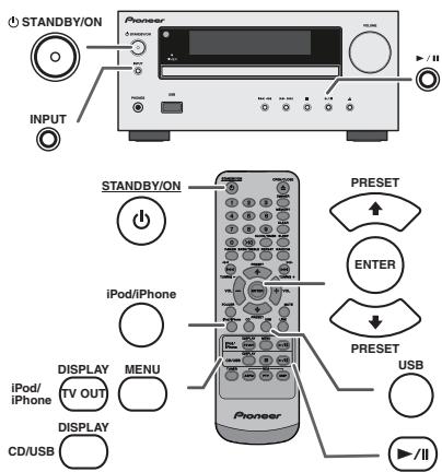 PIONEER X-HM10-S - Reproducción de un iPod o iPhone (Estación de acoplimiento) - 1