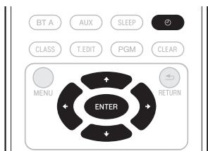 PIONEER XW-NAC3R-K - Réglage du minuteur de réveil - 1