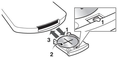PIONEER XW-NAC3R-W - Replace the battery - 1