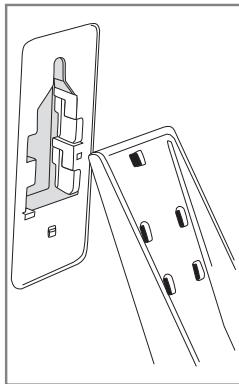 PIONEER XW-NAW1-K - Fixation des pattes pour installation sur une surface plate - 1