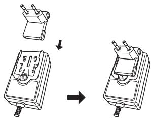 PIONEER XW-NAW1-K - Montaggio adattatore di corrente - 1