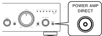 PIONEER A-50 - Lorsque vous utilisez l'appareil comme amplificateur de puissance - 1