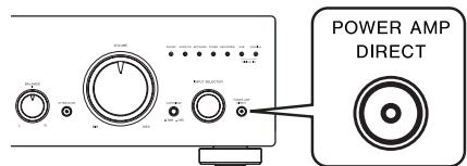 PIONEER A-50 - Использование усилителя в качестве усилителя мощности - 1