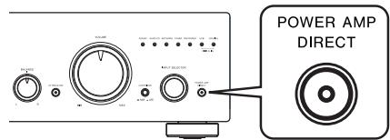 PIONEER A-50 - Cuando se utilice la unidad como amplificador de potencia - 1