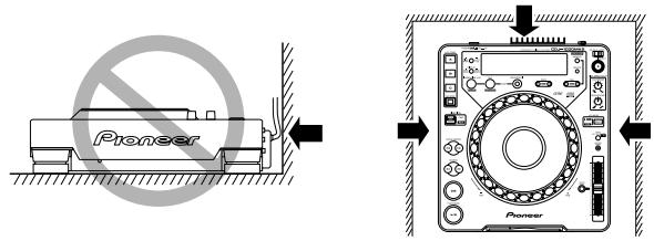 PIONEER CDJ-1000MK2 - VORSICHTSHINWEISE ZUM BETRIEB - 1