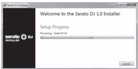 PIONEER DDJ-SX - Lesen Sie die Bedingungen der Lizensvereinbarung sorgfältig durch, und wenn Sie zustimmen markieren Sie [I accept the terms in the license agreement] und klichen dann auf [Install]. - 2