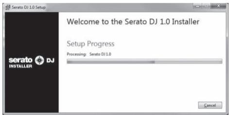 PIONEER DDJ-SX - Lisez attentivement les termes du contrat de licence et, si vous acceptez, Sélectionnez [I accept the terms in the license agreement] puis cliquez sur [Install]. - 2
