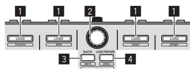 PIONEER DDJ-SX - Browser section - 1