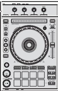 PIONEER DDJ-SX - Nome delle varie parti - 3