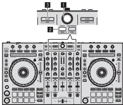 PIONEER DDJ-SX - Per caricare e riproduire brani - 1