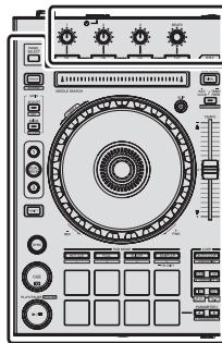 PIONEER DDJ-SX - Nome delle varie parti - 1