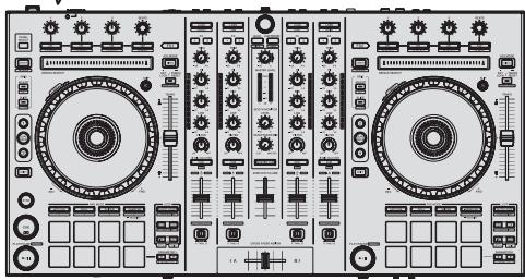 PIONEER DDJ-SX - Press the [STANDBY/ON] switch on this unit's rear panel to turn this unit's power on. - 2