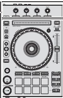 PIONEER DDJ-SX - Nombres de las partes - 3