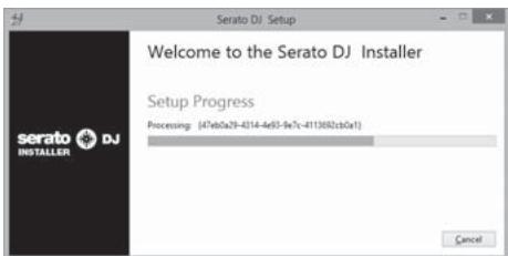 PIONEER DDJ-SZ - Lesen Sie die Bedingungen der Lizenzvereinbarung sorgfältig durch, und wenn Sie zustimmen markieren Sie [I agree to the license terms and conditions] und klichen dann auf [Install]. - 2
