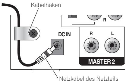 PIONEER DJM-250-W - Kabelhaken - 1