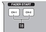 PIONEER DJM-250-W - Starting playback of a Pioneer DJ player using the fader (fader start section) - 1