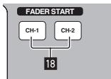 PIONEER DJM-250-W - Starten der Wiedergabe auf einem Pioneer DJ-Player mit dem Fader (Fader Start-Sektion) - 1
