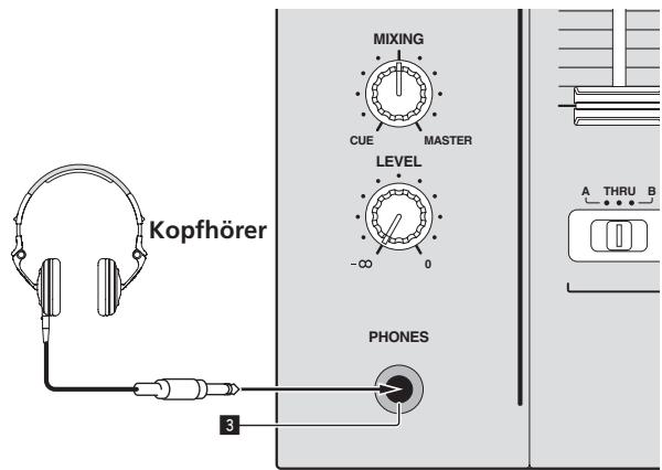 PIONEER DJM-850-K - AnschlieBen an das Steuerpult - 2
