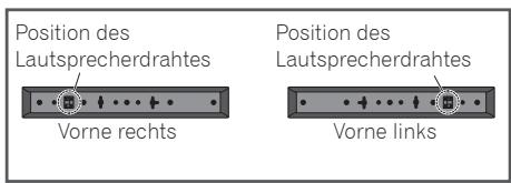 PIONEER MCS-FS131 - Montage der Lautsprecher - 2