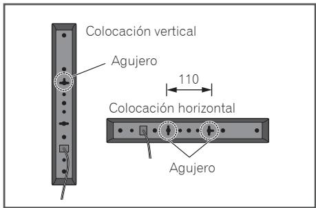 PIONEER MCS-FS131 - Colocación de los altavoces - 1