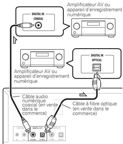 PIONEER PD-50-K - Connexions de sortie audio numérique - 1