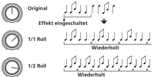 PIONEER RMX-1000 - ROLL: Beim Drehen im Uhrzeigersinn - 1