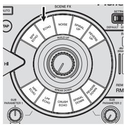 PIONEER RMX-1000 - Using the SCENE FX function - 1