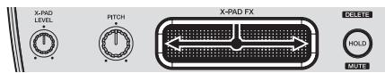 PIONEER RMX-1000 - Using the X-PAD FX function - 2