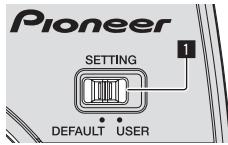 PIONEER RMX-1000 - FX SETTING Sektion - 1
