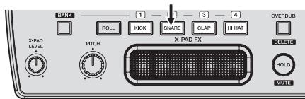 PIONEER RMX-1000 - Using the X-PAD FX function - 1