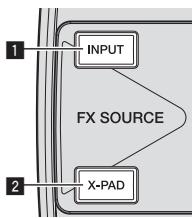 PIONEER RMX-1000 - FX SOURCE Sektion - 1