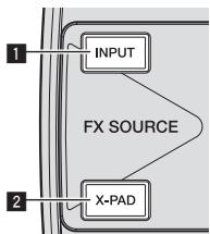 PIONEER RMX-1000 - FX SOURCE section - 1