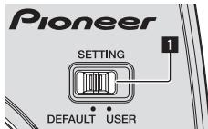 PIONEER RMX-1000-W - FX SETTING Sektion - 1