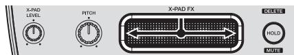 PIONEER RMX-1000-W - Using the X-PAD FX function - 2
