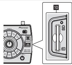 PIONEER RMX-1000-W - Tournez la commande [LOW], [MID] ou [HI]. - 2