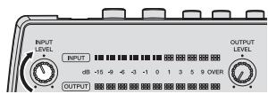 PIONEER RMX-1000-W - Drehen Sie den Regler [INPUT LEVEL]. - 1
