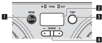PIONEER RMX-500 - Réglage du BPM - 1