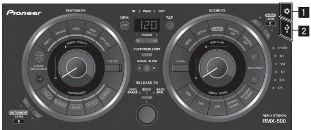 PIONEER RMX-500 - Écran du RMX-500 Plug-in - 1