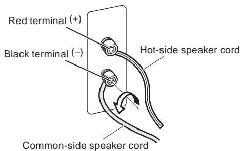 PIONEER S-31-LR-QL - Connecting the cables - 1