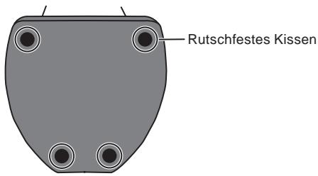 PIONEER S-31-LR-QL - Anbringen der rutschfester Kissen - 1