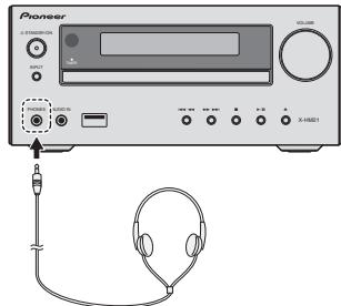 PIONEER X-HM21-K - Using Headphones - 1