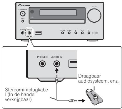PIONEER X-HM21-K - Aansluiten van extra apparatuur - 1