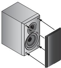 PIONEER X-HM31V-K - Cóme extraer y colocar la rejilla frontal - 1