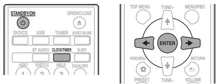 PIONEER X-HM31V-K - Instellen van de klok - 1