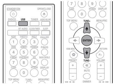 PIONEER X-HM31V-K - Lecture d'un fichier divx ou mp3/wma/jpeg - 1