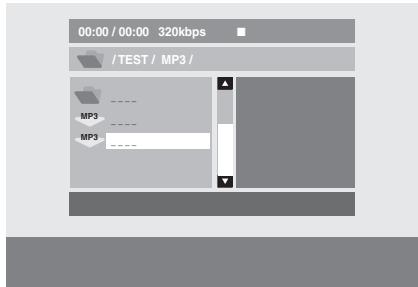 PIONEER X-HM31V-K - Utilisez les touches ↑/↓ pour sélectionner divx ou mp3/wma/jpeg. - 2