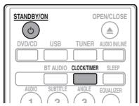 PIONEER X-HM31V-K - Impostazione dell'orologio - 1